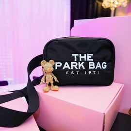 The Park Bag Embroidered Fanny Pack - Color: Black