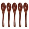 J-kitchens Wooden Lacquered Multi Spoons, Set of 5, Small, 5.1