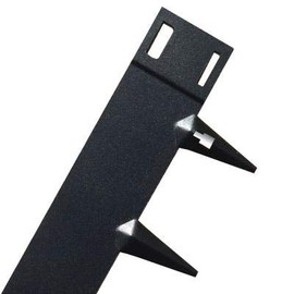 Core Edge Flexible Steel Lawn Edgin Black 4" Five Pack (16.25’ Installed)