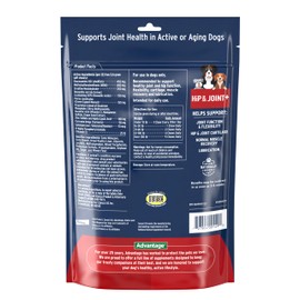 Pet Protect Dog Hip & Joint+ Supplement for Active & Aging Dogs, Vet-Formulated Synovi G4, Dog Glucosamine, Chicken-Flavored Soft Chews (240 Count)