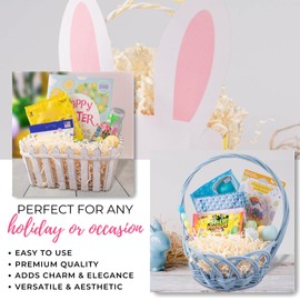 MagicWater Crinkle Cut Paper for Gift Baskets - 2LB - Light Ivory - Perfect for Shredded Paper Filler, Basket Filler, Gift Boxes, Bridesmaid Gifts, Christmas Stuffers & More – Ideal for All Occasions