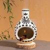 MOUGIGI Handcrafted Palo Santo Holder Ceramic Incense Burner - Compact