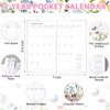 ReliThick 2026-2027 Pocket Calendar for Purse Small Monthly Planner Notebook