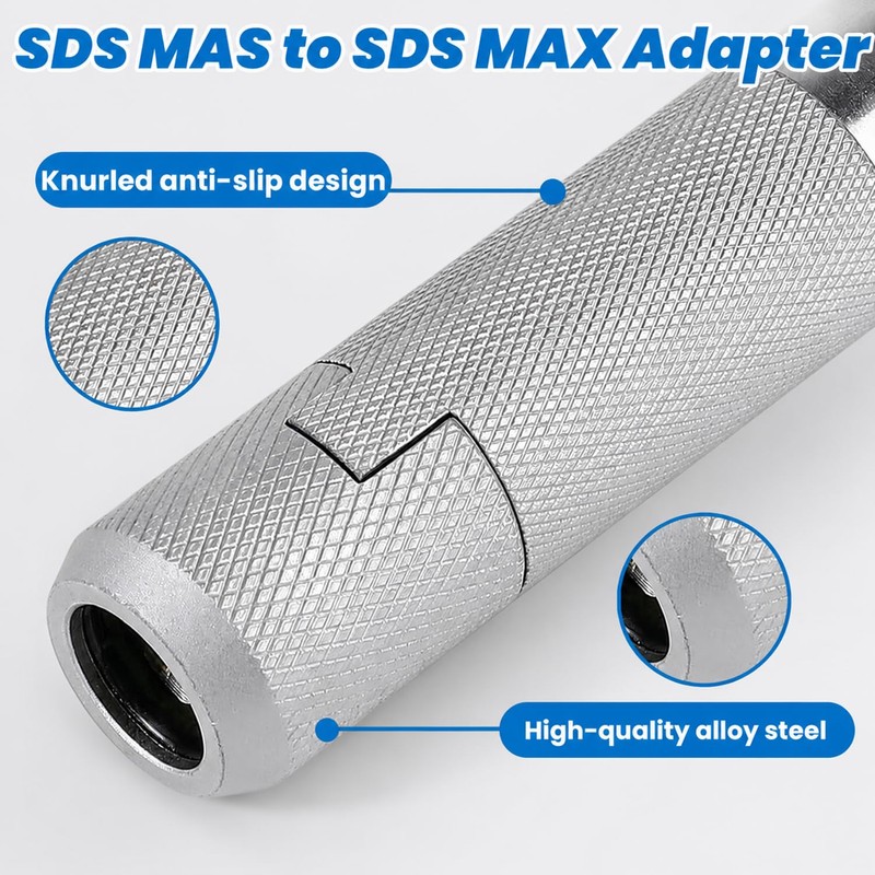 SDS Max to SDS Max Adapter, Extension Shaft Adapter 190MM