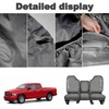 runfider Front Truck Seat Cover for Dodge Ram Quad Cab