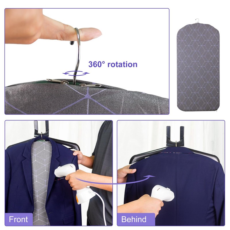 EVEME Steamer Board for Clothes with Ironing Gloves,Stand for Steaming
