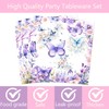 Butterfly First Birthday Decorations Girl Purple Our Little Butterfly is