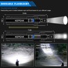 KEPEAK Flashlight, Rechargeable Flashlights High Lumens, Super Bright LED Flash