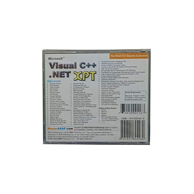 Mastering Visual C++.NET XPT (Windows)