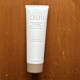 Auli Bakuchiol Anti-Aging Body Cream-4 fl oz. Vanilla Suede Limited Edition