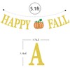 Happy Fall Banner, Hello Autumn, Thankful Grateful Blessed, Thanksgiving Autumn