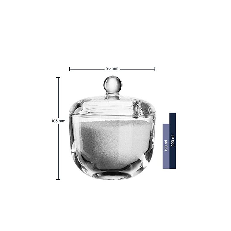 Leonardo Sugar Tin Delight, Clear