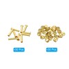 TA-VIGOR 4mm Tube OD Compression Sleeves and Ferrules, 60PCS Brass