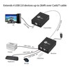 SIIG 4-Port USB 2.0 Extender Over CAT5e/6 Cable 264ft(80m) -