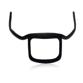 ANQIA Beard Styling Template Goatee Mustache Grooming Guide Stencil Lineup Tool Shaving Template for Men Face Hair Styling Hairline Shaping Black