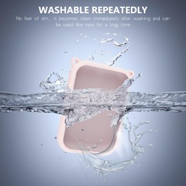 Tedubax Silicone Case for Canon Ivy 2 Mini Photo Printer with Neck Strap Lanyard - (Pink)