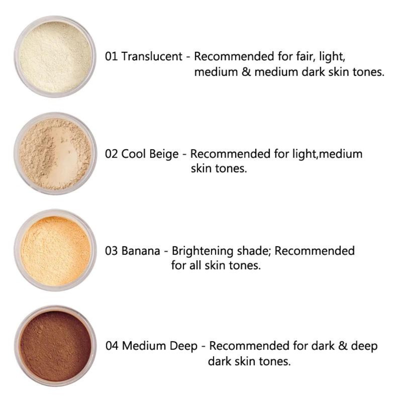 Noble Gifts - No Filter Setting Powder, Lightweight Loose Makeup