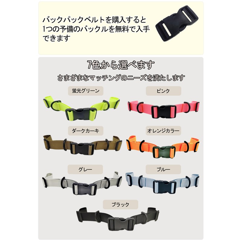 Cosylive Chest Strap, Backpack Strap, Backpack Shoulder Strap, Shoulder Strap
