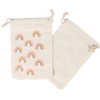 Party Favor Bags - 12-Pack Rainbow Party Favor Bags -