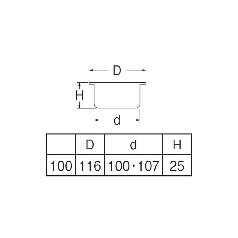 SANEI H410B-100 Drainage Parts, Multi-Purpose Plate, For VP and VU