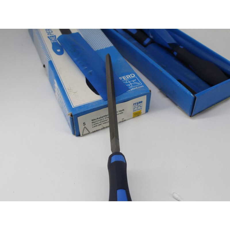 PFERD 5x PFERD Germany Original File WH1132 Triangle 150mm w