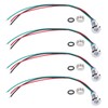 LED Indicator Light 8 mm 12V-24V Common Anode Pre-Wired LED