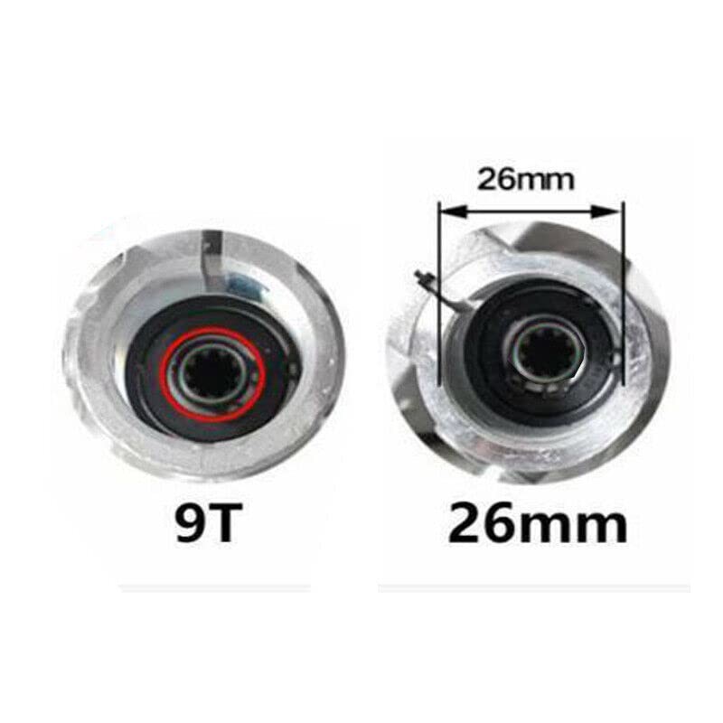 26mm 7 Spline 9 Spline Gearbox Gear Head for Trimmer