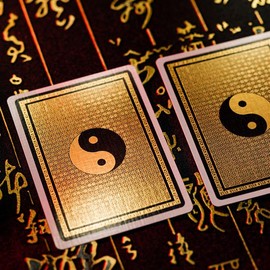 JP GAMES LTD MPC Chao Yin Yang Playing Cards, Luxury Foiled Poker Deck, Collectible Adults 14+