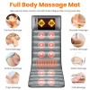 Full Body Electric Heat Vibration Massage Pad Cushion Back &