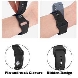 Z.DuDuZAZA Bands Compatible for Xiaomi Watch S1/S1 Active Straps Replacement Perfectly for Man Woman, Super Soft Wristbands for S2/ S3/ S4 Band Change