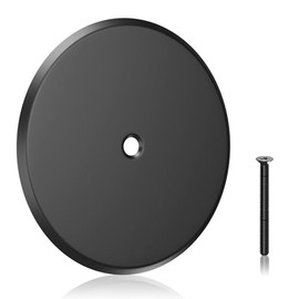 1 Pieza Cubierta de Limpieza de 7 Pulgadas, Cubiertas Decorativas de Acceso de Limpieza Placa, Placa de Cubierta Plana Redonda de Acero Inoxidable para Orificio de Acceso de Tapón de