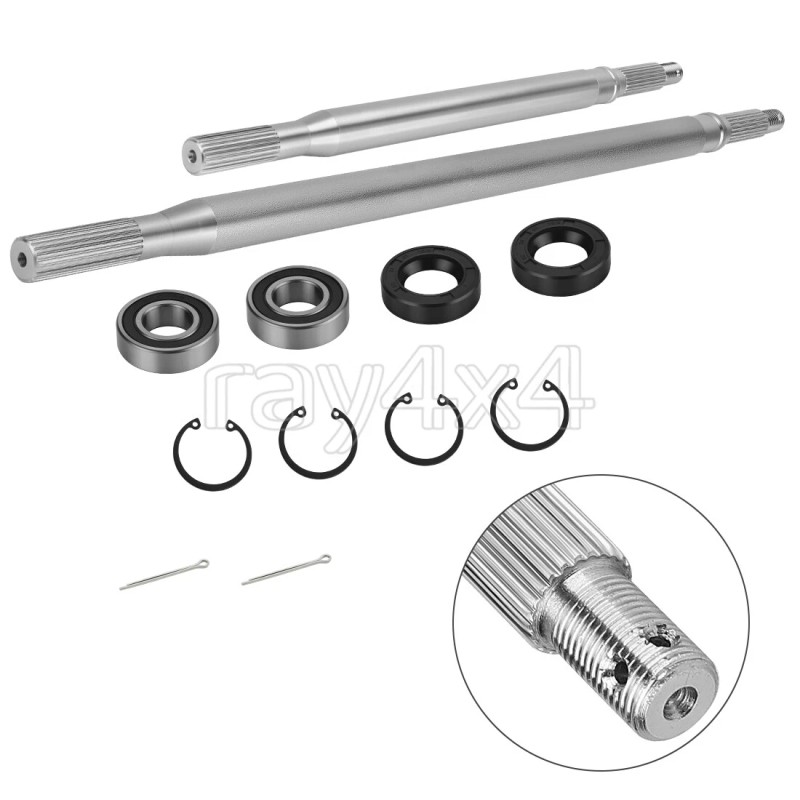 M MATI Golf Cart Rear Axle Shaft Compatible with Bearing