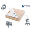 Medi Partners Baby Blanket, 100% Cotton, 75 x 100 cm,
