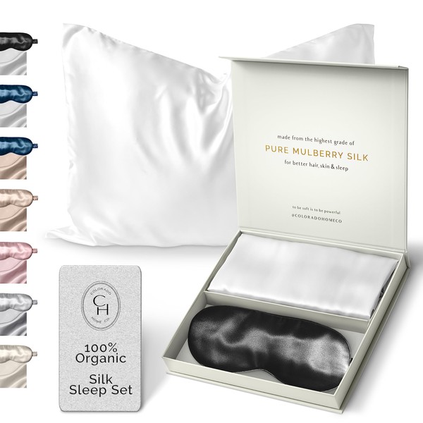 SUNDAYSILKS | Silk Pillowcase for Hair and Skin, Silk Pillow
