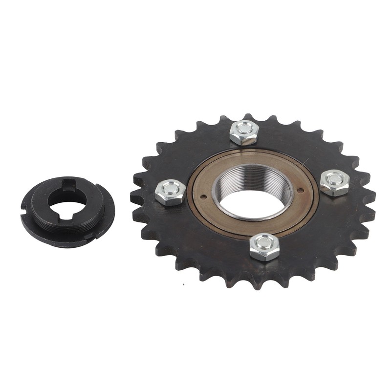 420 28T Tooth Sprocket Flywheel Bike Connector Set Steel for