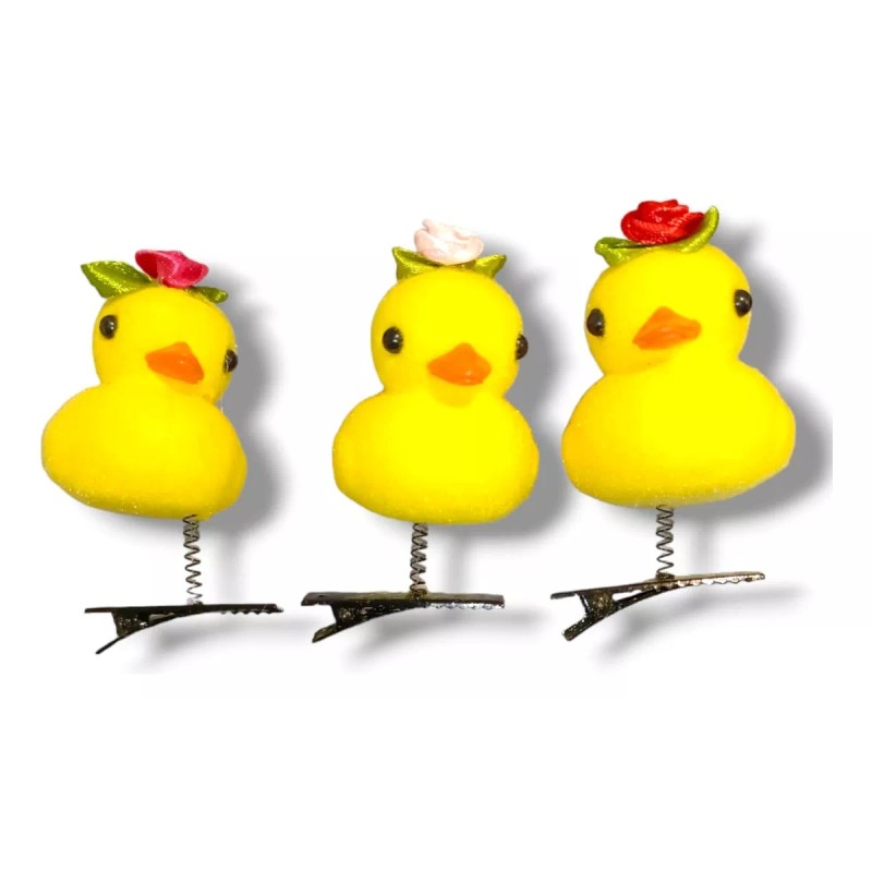 SeMoVa 10 Pinzas Prendedor Clip Pasador Para Cabello Patito