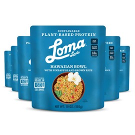 Loma Linda - Plant-Based Complete Meal Solution Packets (Hawaiian Bowl (10 oz.), 12 Pack)