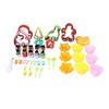 43 Pcs Mini Sandwich Cutter Sealer Sandwich Maker Cookie Sandwich