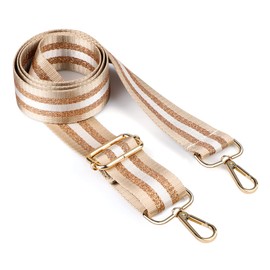 Shoulder Strap for Bags, 3.8 cm Wide Shoulder Strap, SUPRROW Bag Strap, Adjustable Length, 70-129 cm, Shoulder Strap for Shoulder Bag, Carry Bags and Handbags, DIY Accessories for Bag (Khaki)