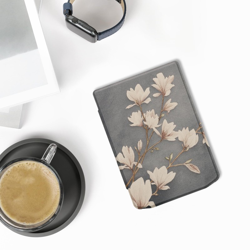 kwmobile Flip Case Compatible with Pocketbook Verse/Verse Pro/Verse Color/Vivlio Light/Light
