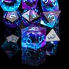 7 PCS Beholder's Dragon Eye DND Dice Set -Sharp Edge