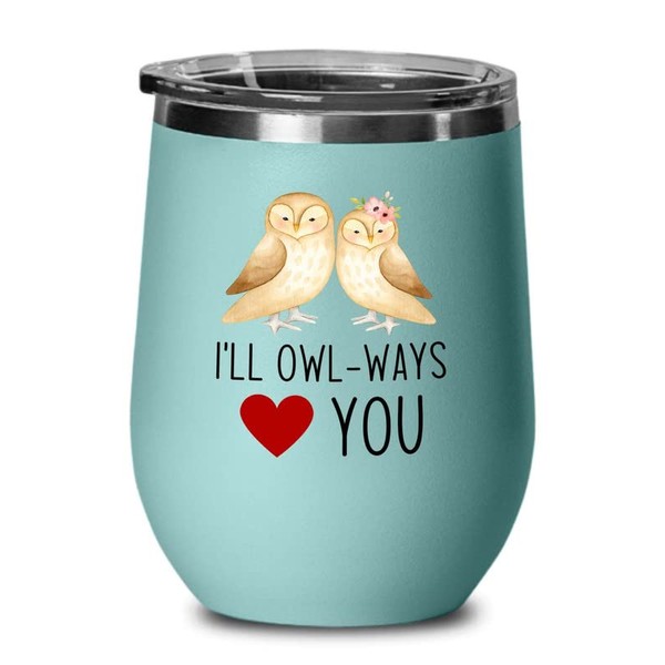 Bird Lover Red Edition Wine Tumbler 12oz - Short Penguin