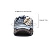 Universal Letter Rivet Adjustable Cotton Baseball Hat for Hip Hop