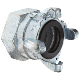 Dixon Air King AM28 Iron Air Hose Fitting, 4 Lug Quick Acting Coupling, 2" NPT Female End