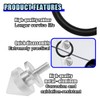 14 Pieces Bumper Quick Release Kit, Front Rear Bumper Fenders