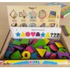 Kit Montessori Juego Didáctico Ensarte Y Secuencia