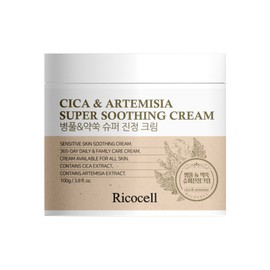 formulaLycocell Lycocell Lycocell Cica + Wormwood Soothing Moisture Cream 100g Redness Improvement / 리코셀 리코셀 시카+약쑥 진정 수분 크림 100g 붉은기개선