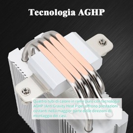 Thermalright Assassin X 120R SE V2 CPU Cooler, 4 x 6 mm Heat Pipes, 120 mm PWM Quiet Fan, CPU Air Cooler with S-FDB Bearings, AGHP Technology, for AMD AM4/AM5, Intel 1700/1150/1151/1200 (AX120R SE V2)