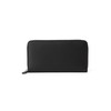 BEAMS HEART Men's Hybrid Long Zip Wallet Pouch, Black, Free