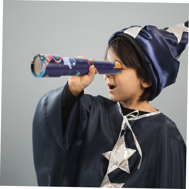 Operitacx Retractable Monocular Telescope with Space Pattern Three Section Collapsible